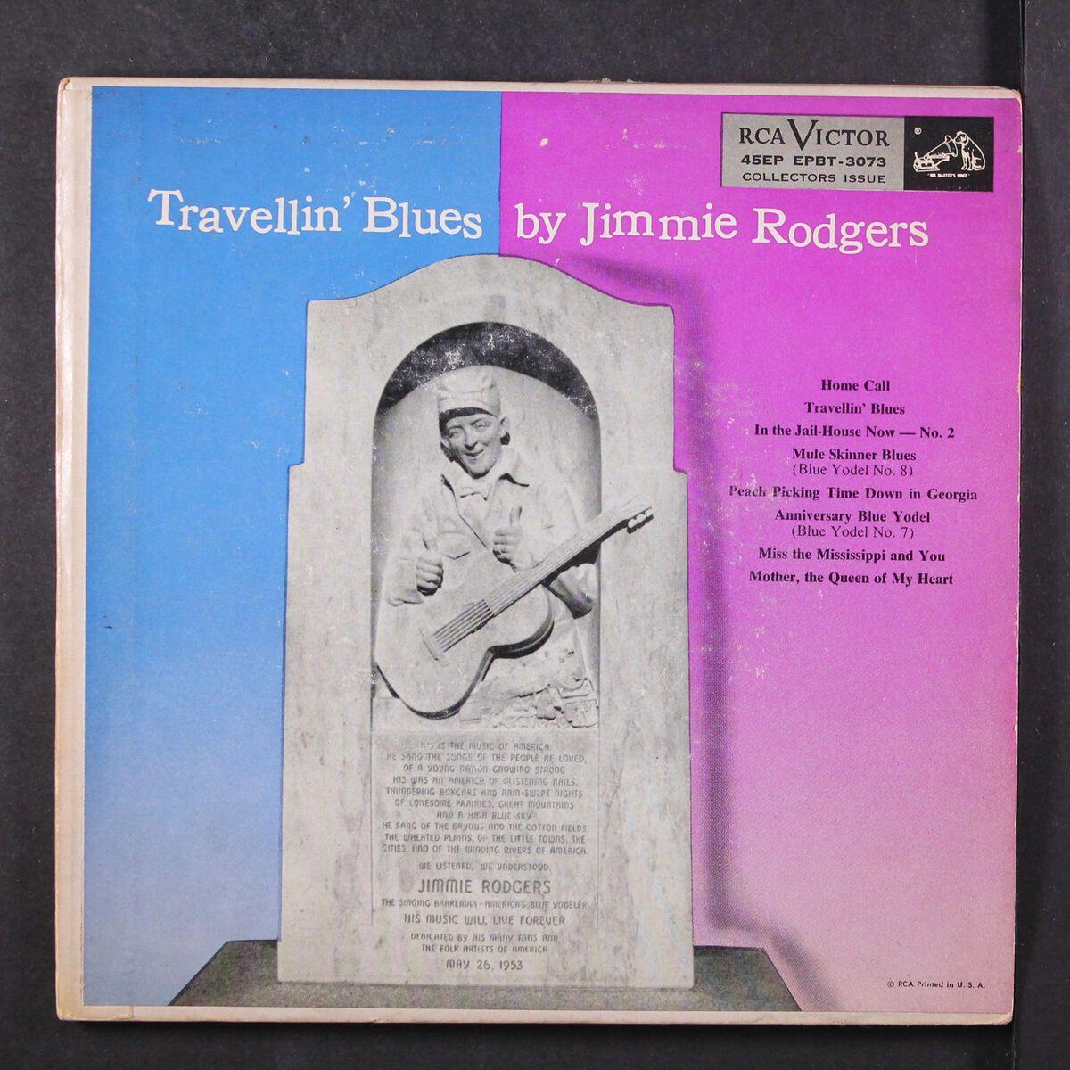 Portada de Álbum "Travellin' Blues", de Jimmie Rodgers