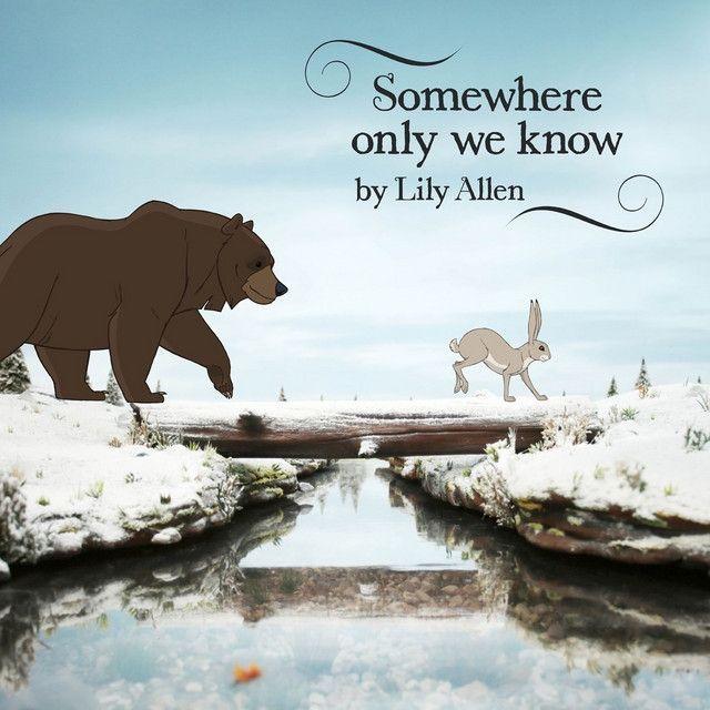 Portada del álbum "Somewhere Only We Know", de Lily Allen