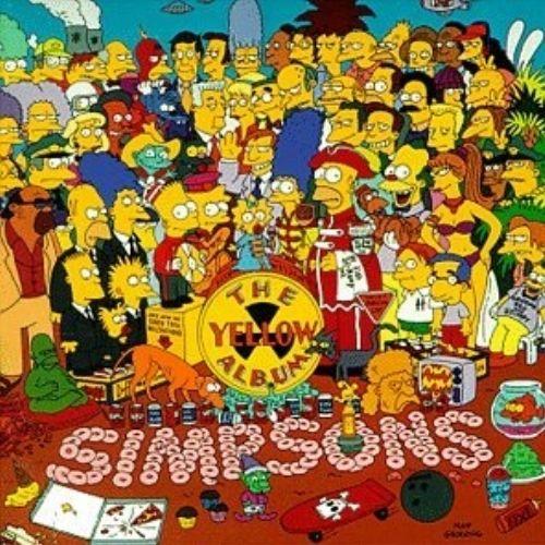 Capa do Álbum "The Yellow Album", de Os Simpsons