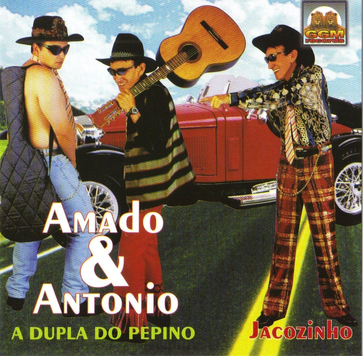 Capa do Álbum "A Dupla do Pepino", de Amado e Antônio