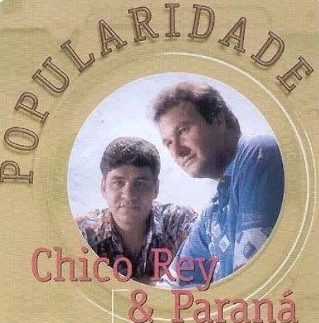 Portada del álbum "Popularidade", de Chico Rey e Paraná