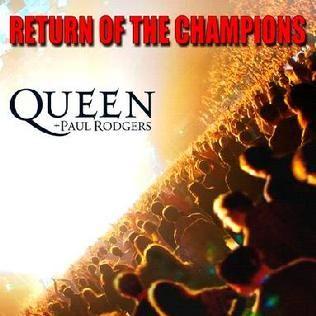 Capa do Álbum "Return Of Champions", de Queen + Paul Rodgers