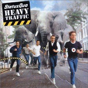 Portada de Álbum "Heavy Trafic", de Status Quo
