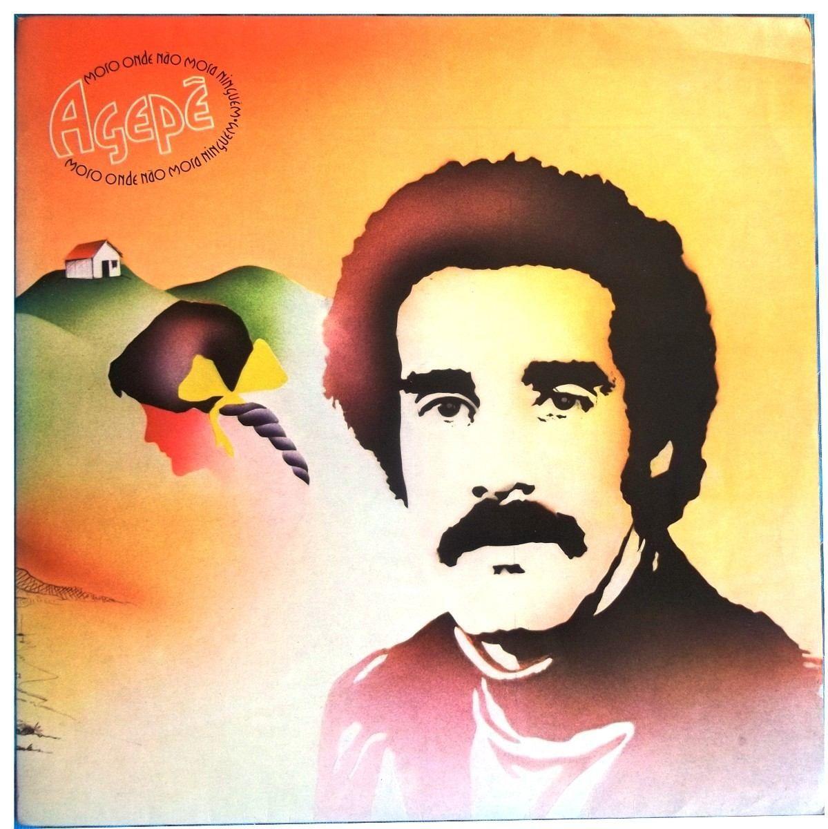 Capa do álbum "Moro Onde Não Mora Ninguém", de Agepê