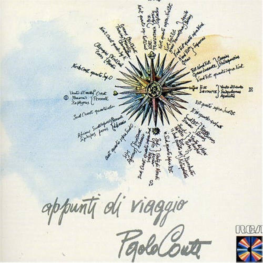 Portada de Álbum "Appunti di Viaggio", de Paolo Conte