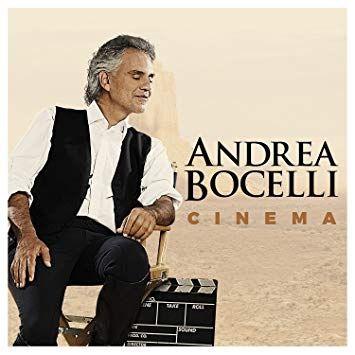 Portada de Álbum "Cinema", de Andrea Bocelli