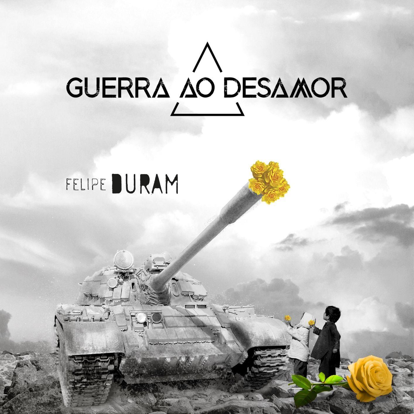 Portada de Álbum "Guerra Ao Desamor", de Felipe Duram