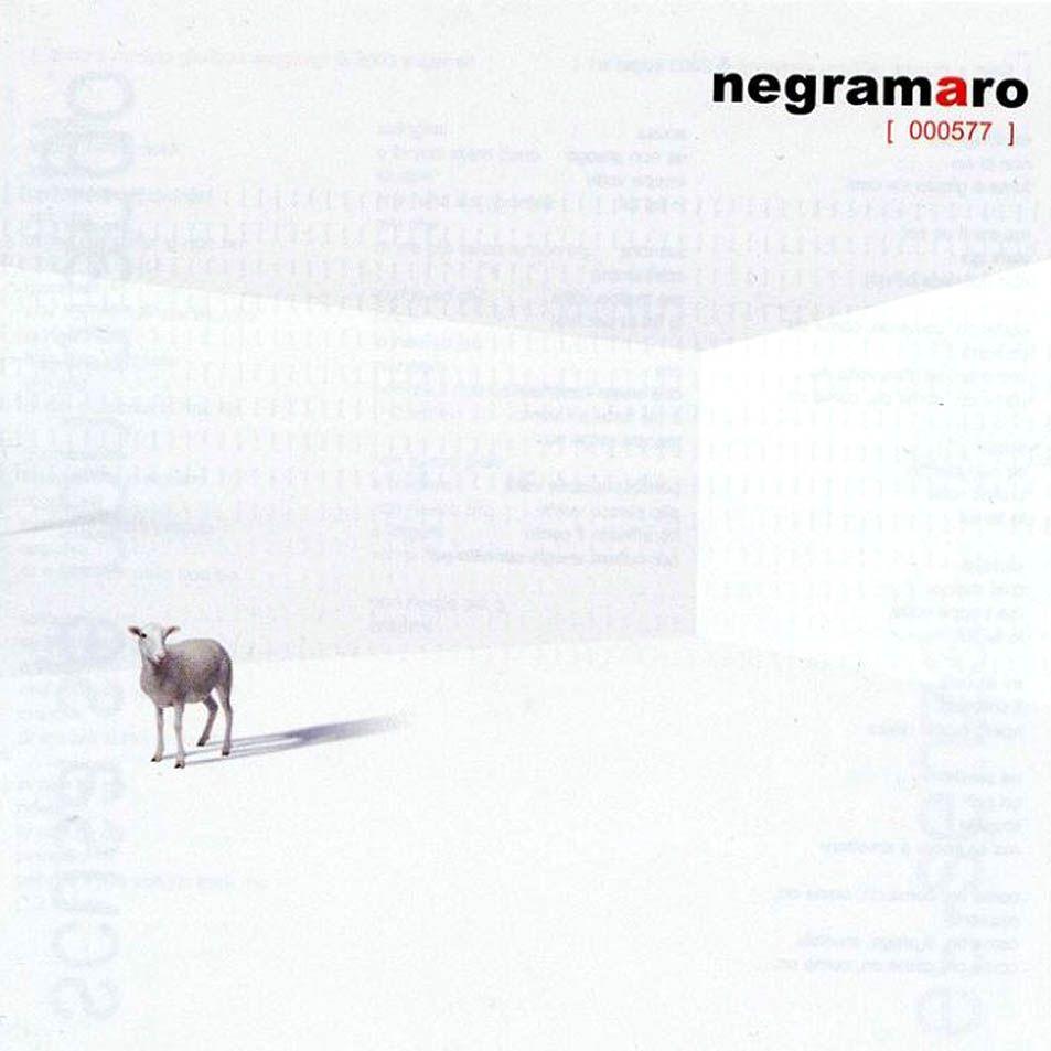 Portada de Álbum "000577", de Negramaro