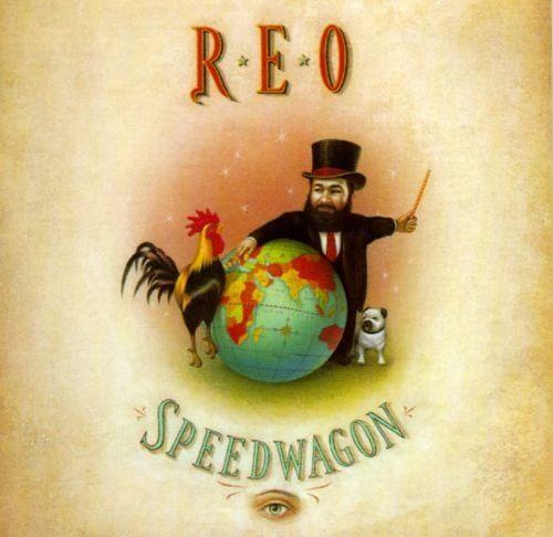 Album cover of "The Earth A Small Man His Dog And A Chicken" by REO Speedwagon