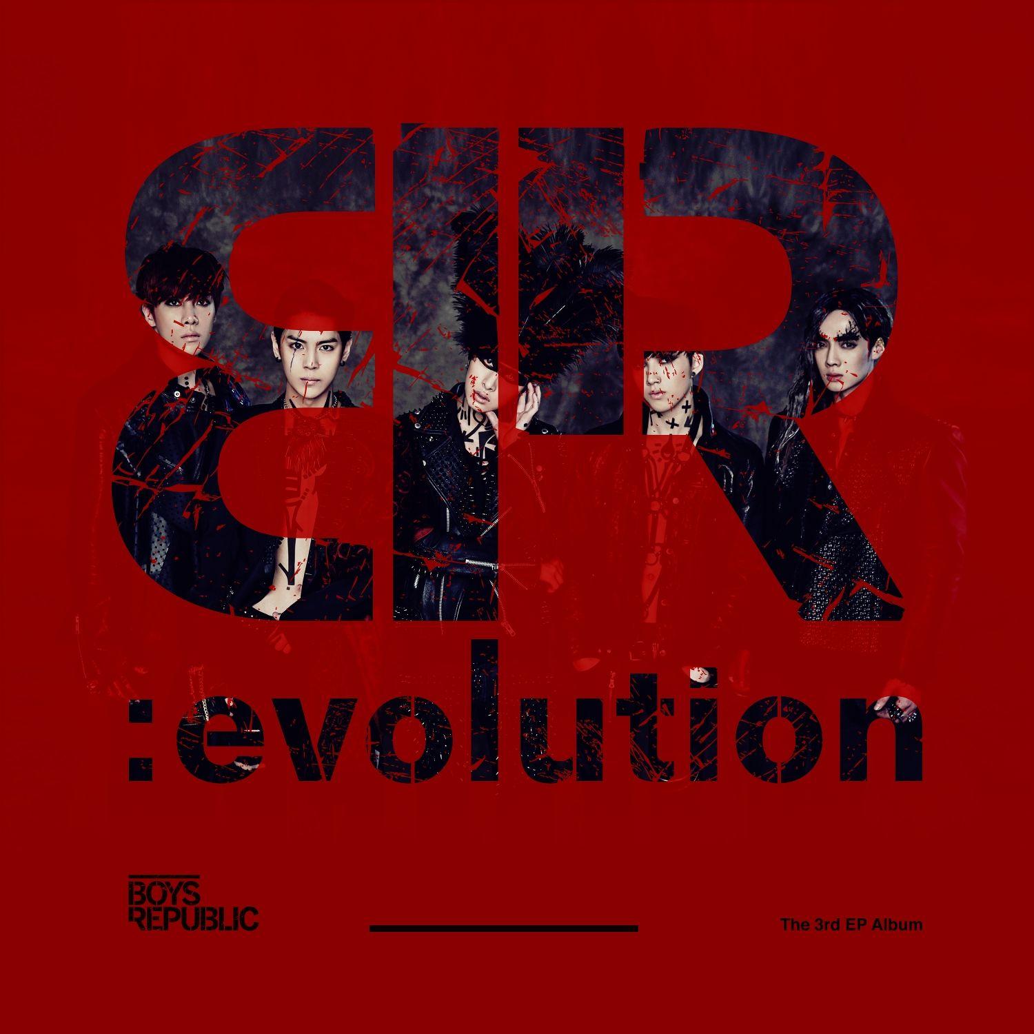 Capa do Single/EP "BR: Evolution", de Boys Republic