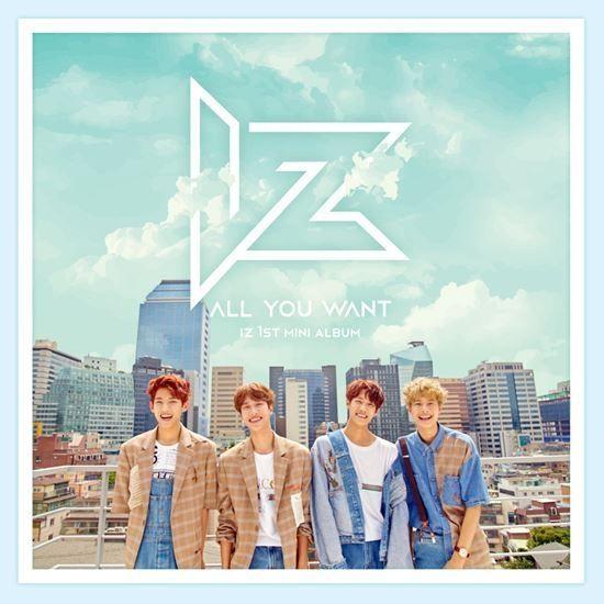 Capa do Álbum "All You Want", de IZ