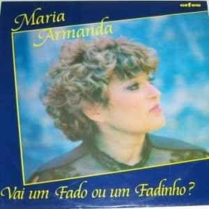 Capa do Álbum "Vai um Fado ou um Fadinho?", de Maria Armanda