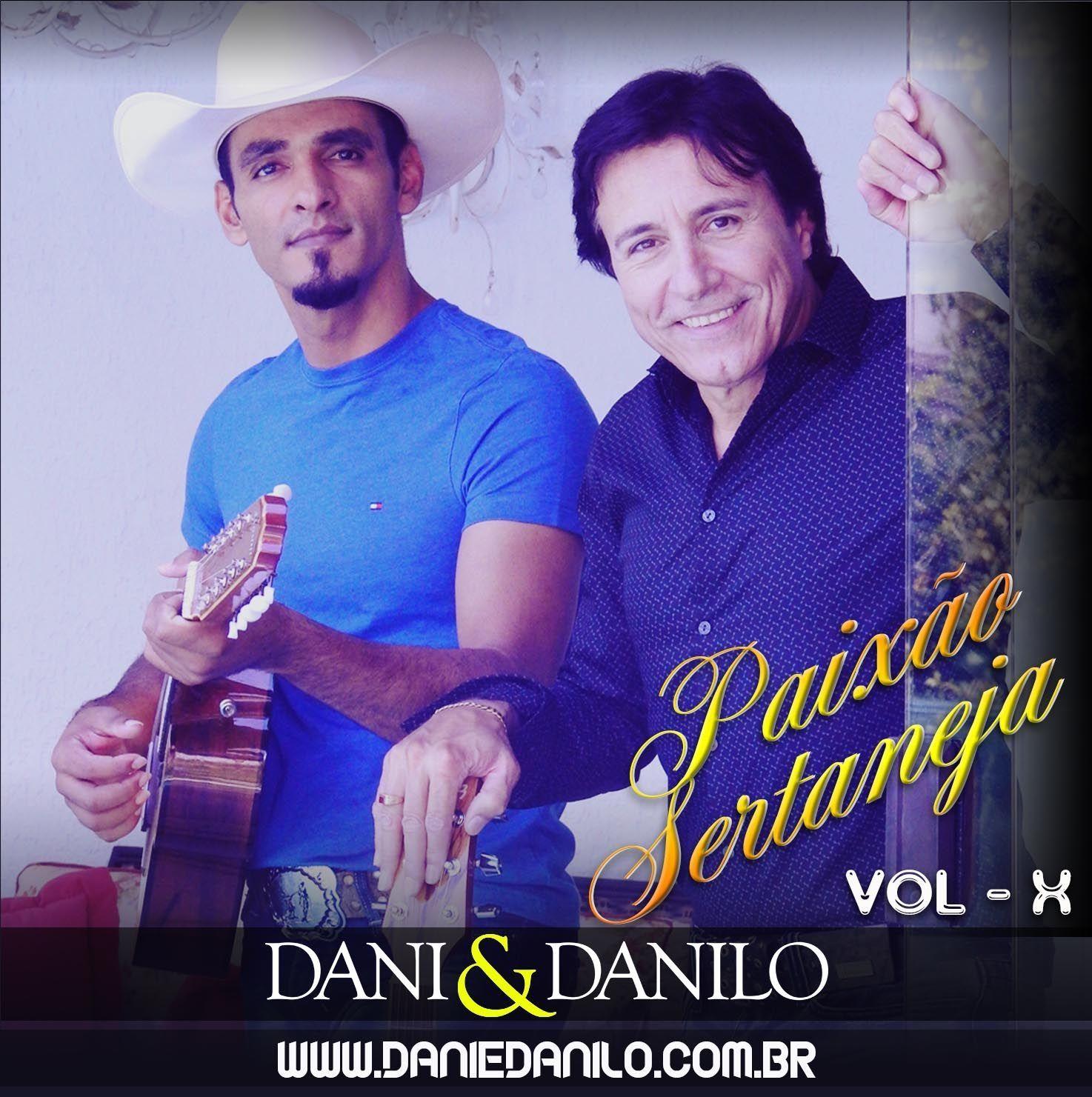 Capa do Álbum "Paixão Sertaneja", de Dani e Danilo