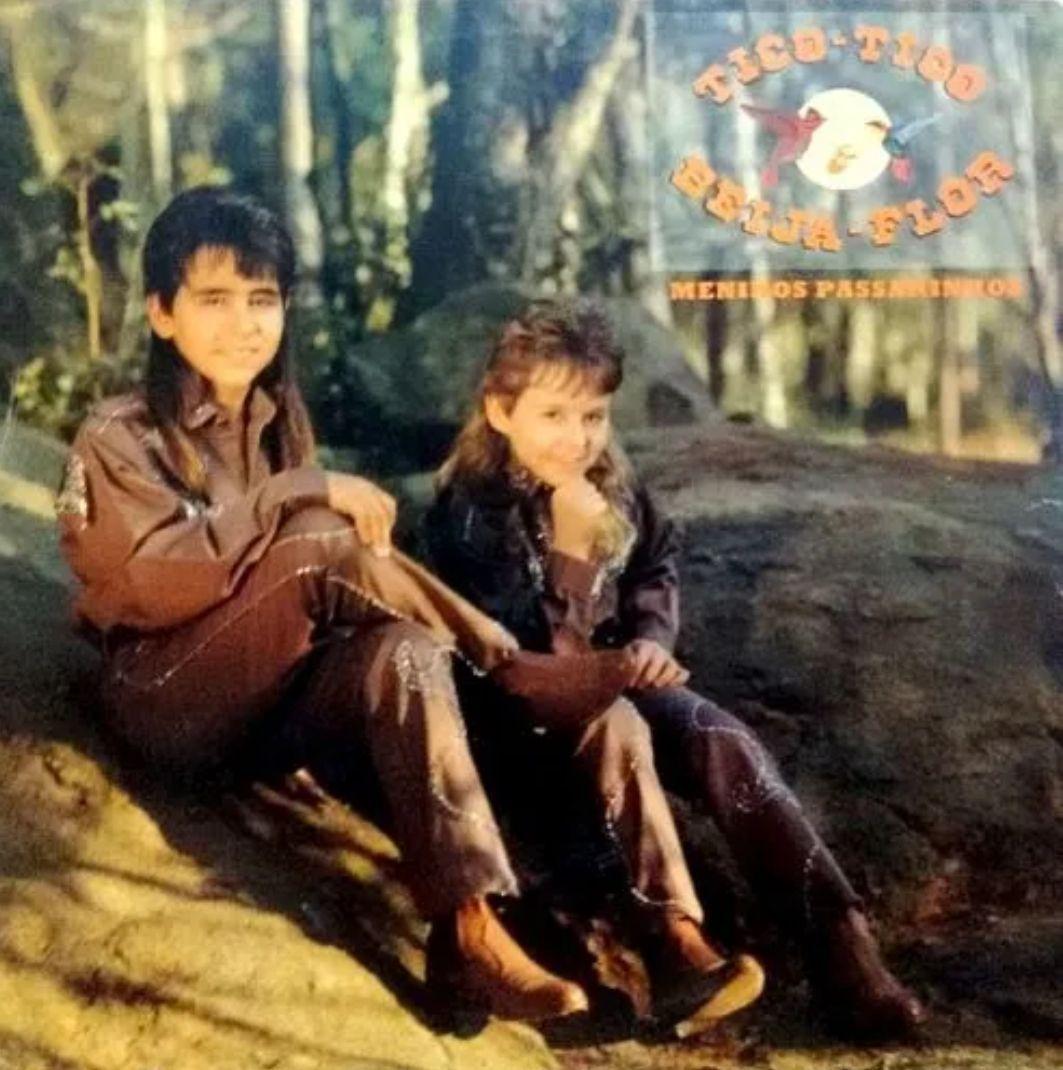 Portada de Álbum "Meninos Passarinhos", de Tico-Tico & Beija-Flor