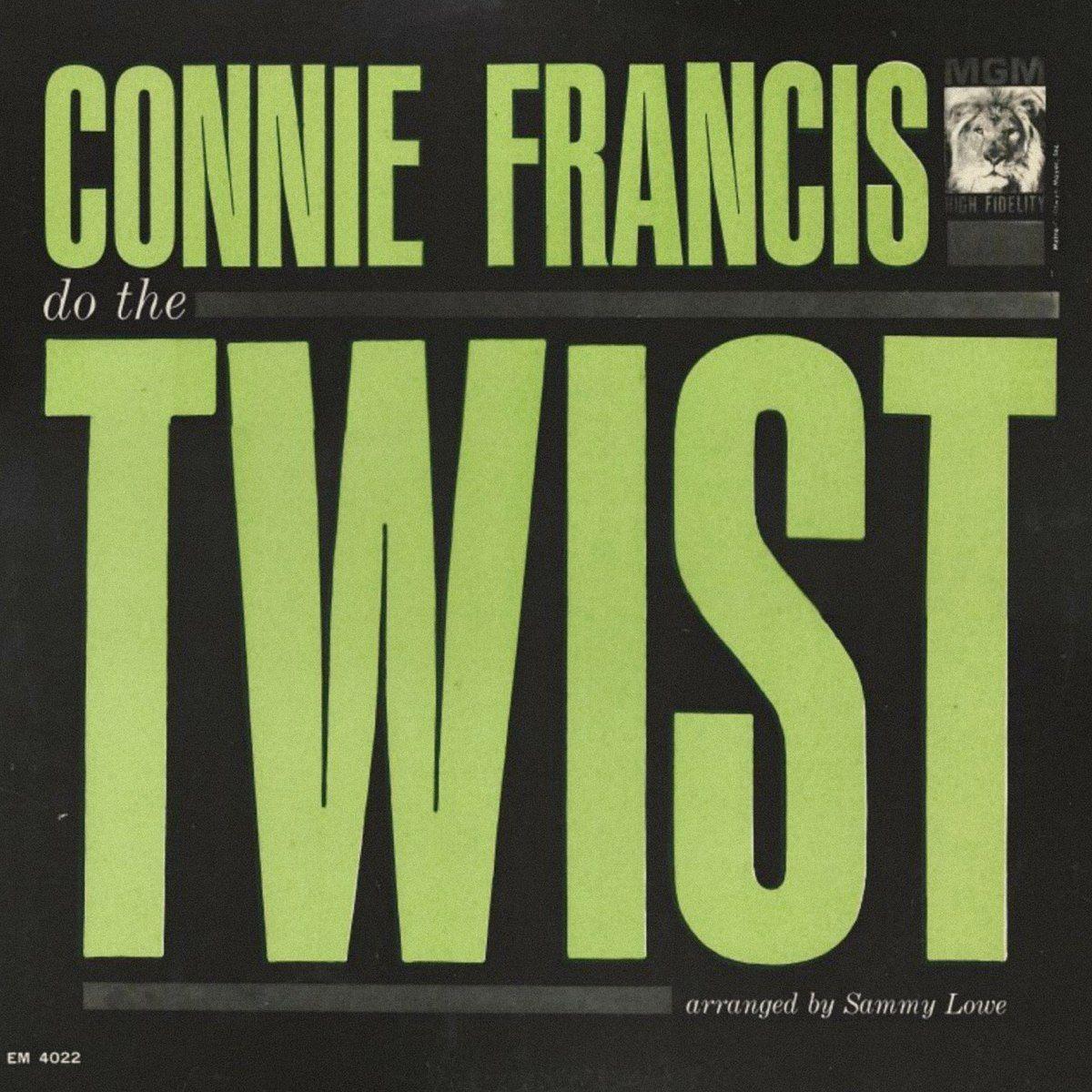 Portada del álbum "Do The Twist", de Connie Francis