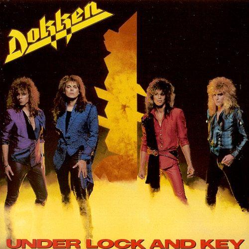 Portada del álbum "Under Lock And Key", de Dokken