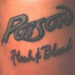 Portada del álbum "Flesh & Blood", de Poison