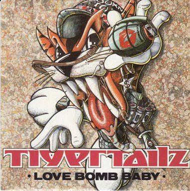Capa do Single/EP "Love Bomb Baby", de Tigertailz