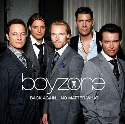 Portada de Álbum "Back Again... No Matter What ", de Boyzone