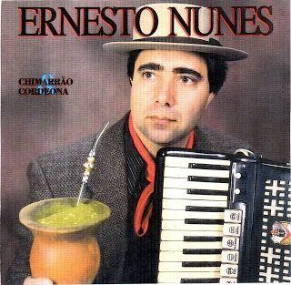 Portada de Álbum "Chimarrão e Cordeona", de Ernesto Nunes