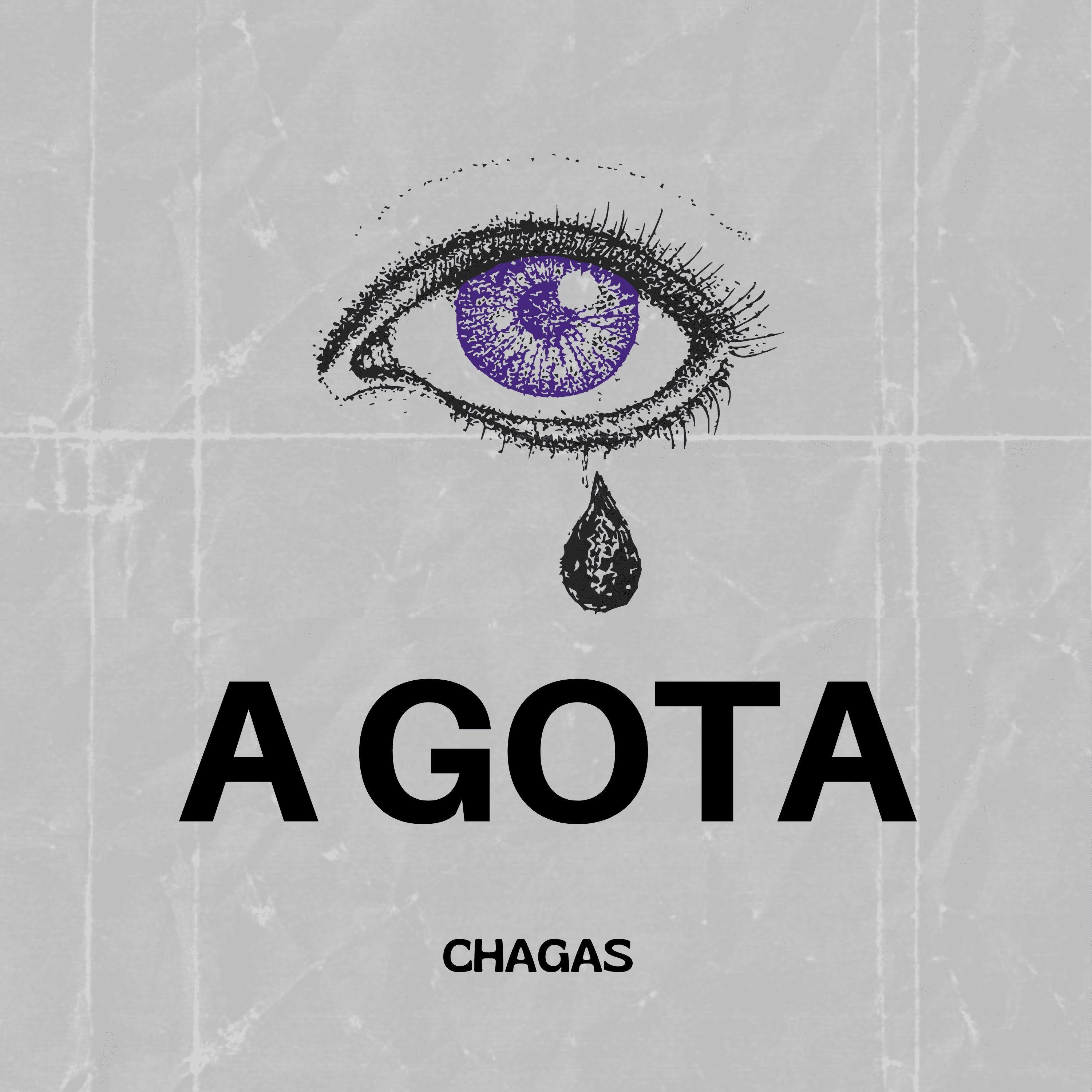 Portada de Sencillo/EP "A Gota", de Chagas