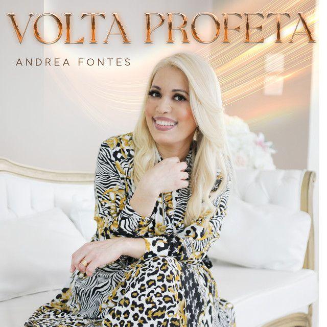 Portada del álbum "Volta Profeta ", de Andréa Fontes