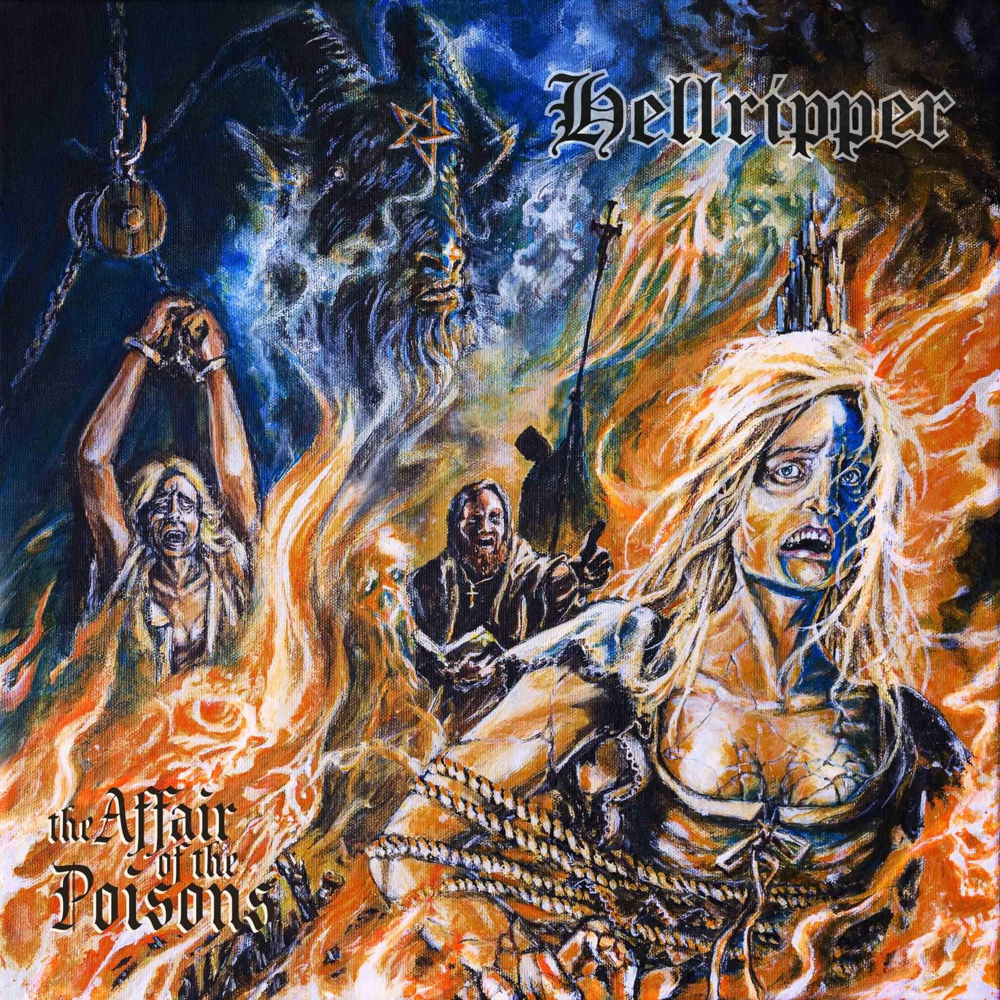 Portada de Álbum "The Affair Of The Poisons", de Hellripper
