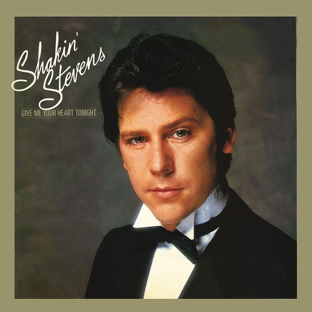 Portada de Álbum "Give Me Your Heart Tonight", de Shakin Stevens