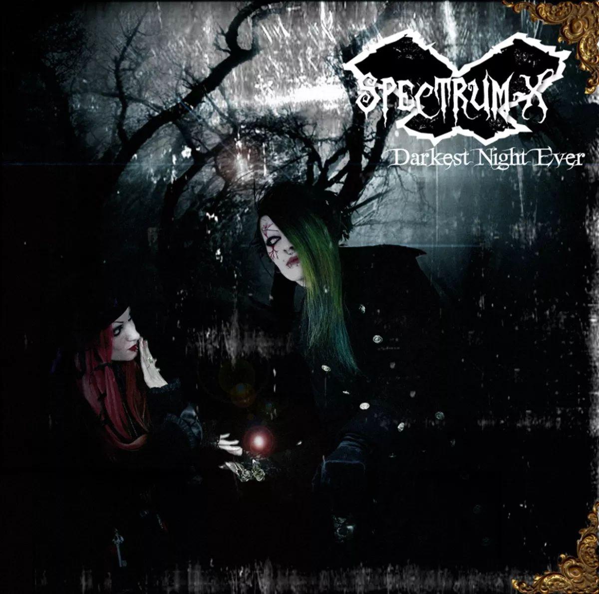 Capa do Álbum "Darkest Night Ever", de Spectrum-x