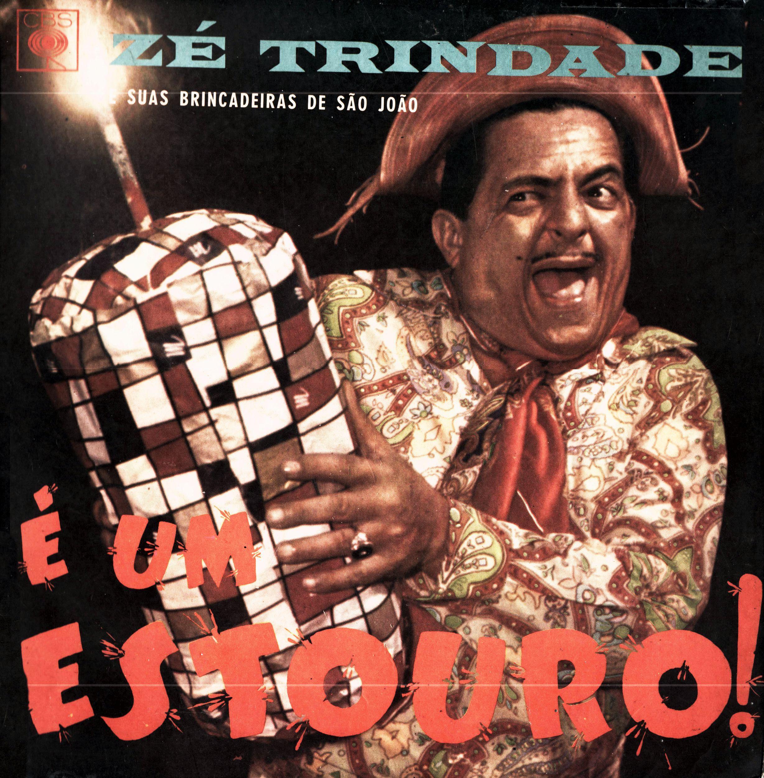 Portada de Álbum "É Um Estouro", de Zé Trindade