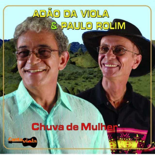 Portada de Álbum "Chuva de Mulher ", de Adão da Viola e Paulo Rolim