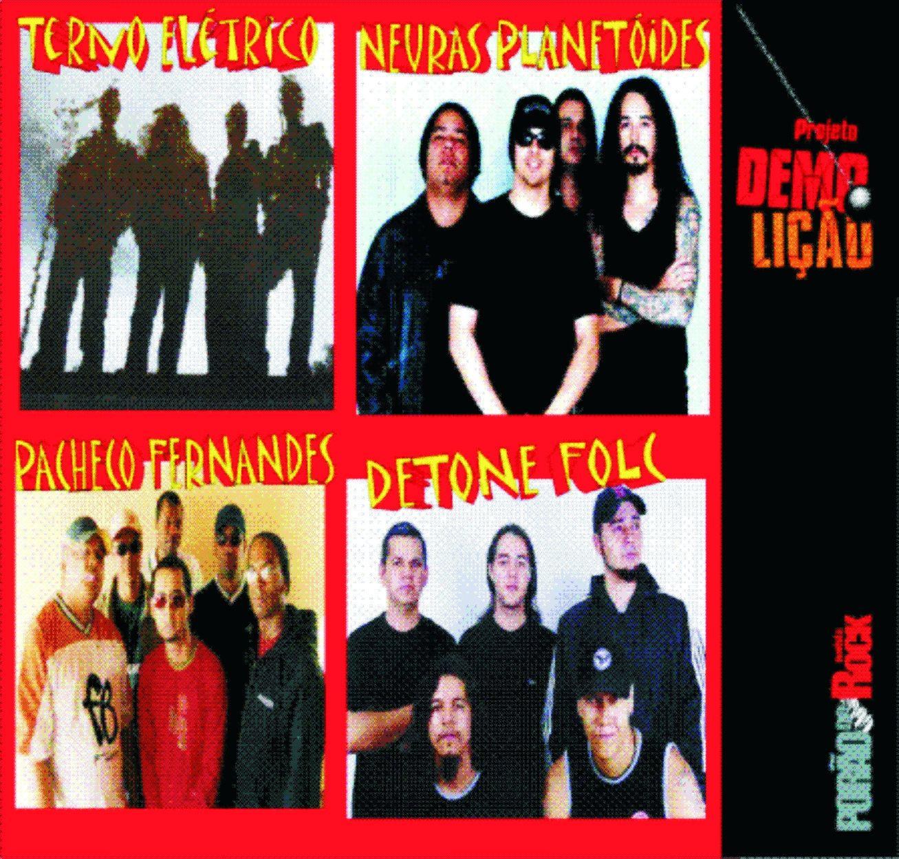 Capa do Álbum "Coletânea Demolição 1", de Neuras Planetóides