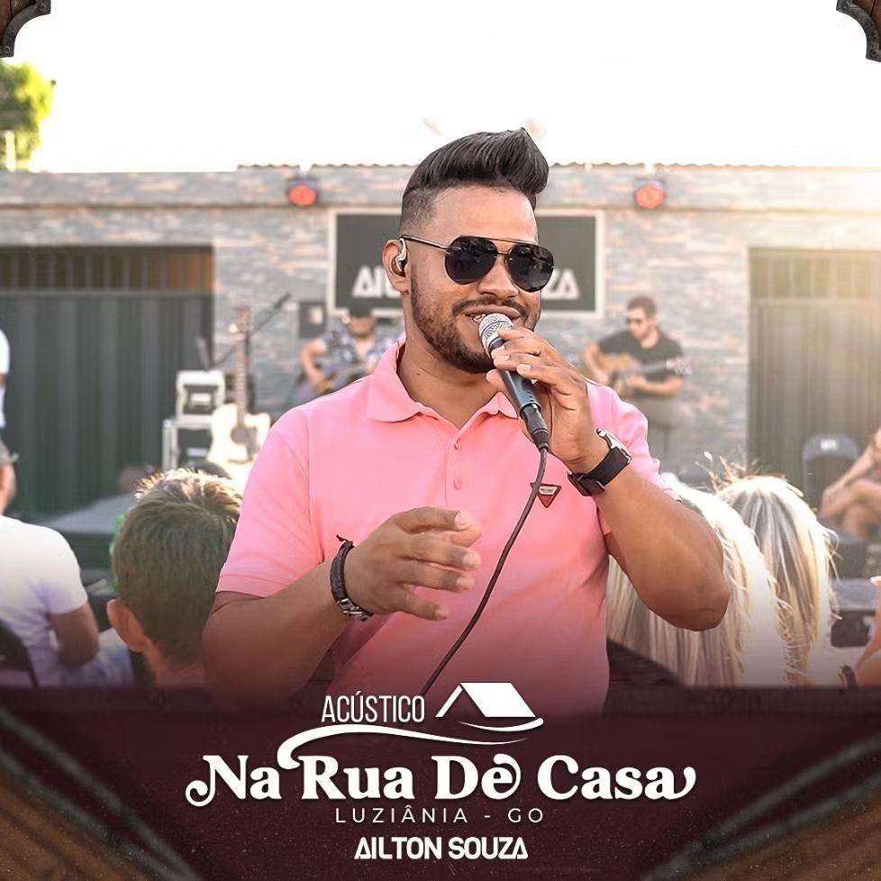 Portada de Álbum "Na Rua de Casa", de Ailton Souza