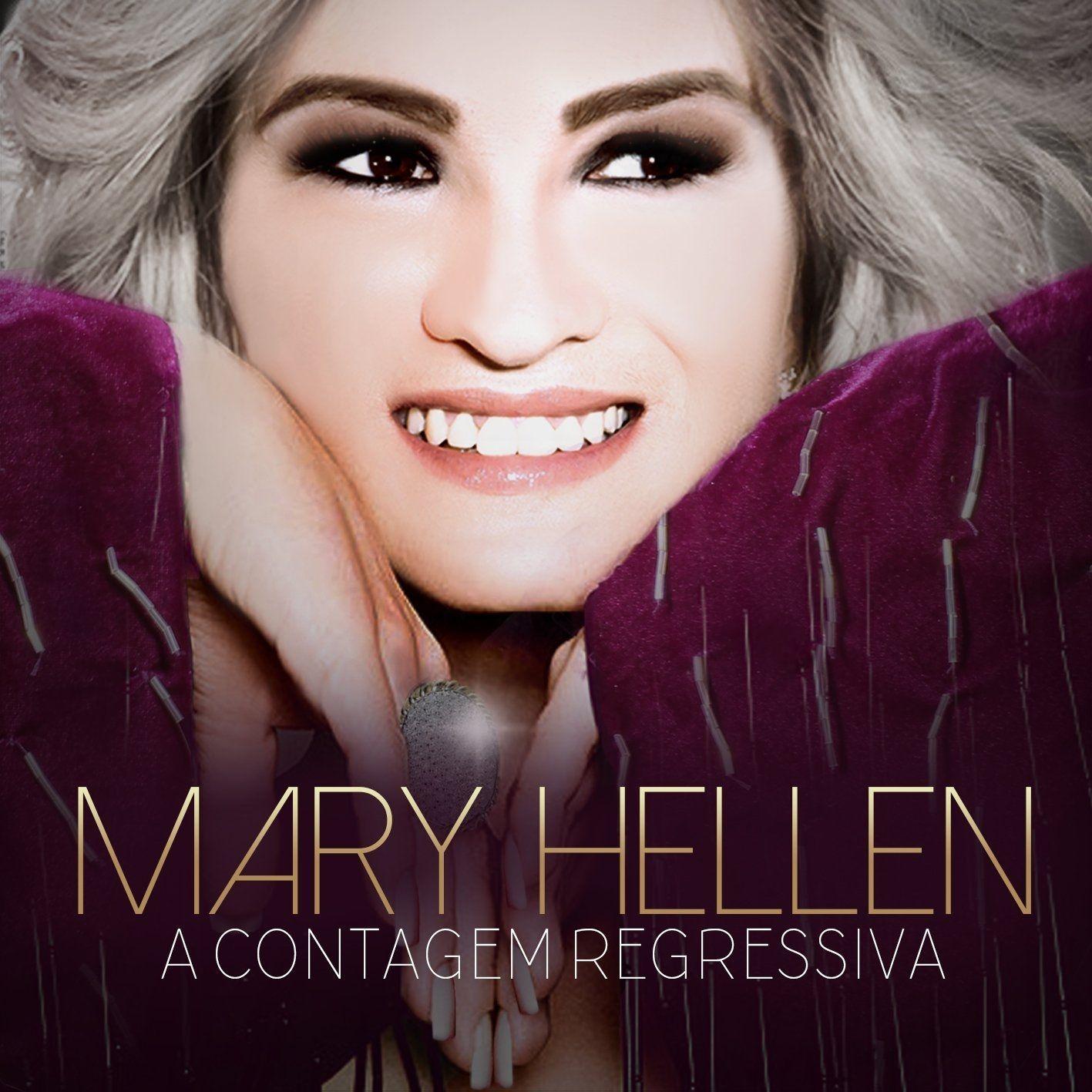 Capa do Álbum "A Contagem Regressiva", de Mary Hellen Bitencourt