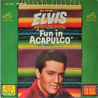 Portada del álbum "Fun In Acapulco", de Elvis Presley