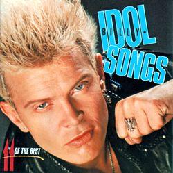 Portada de Álbum "Idol Songs: 11 of the Best", de Billy Idol