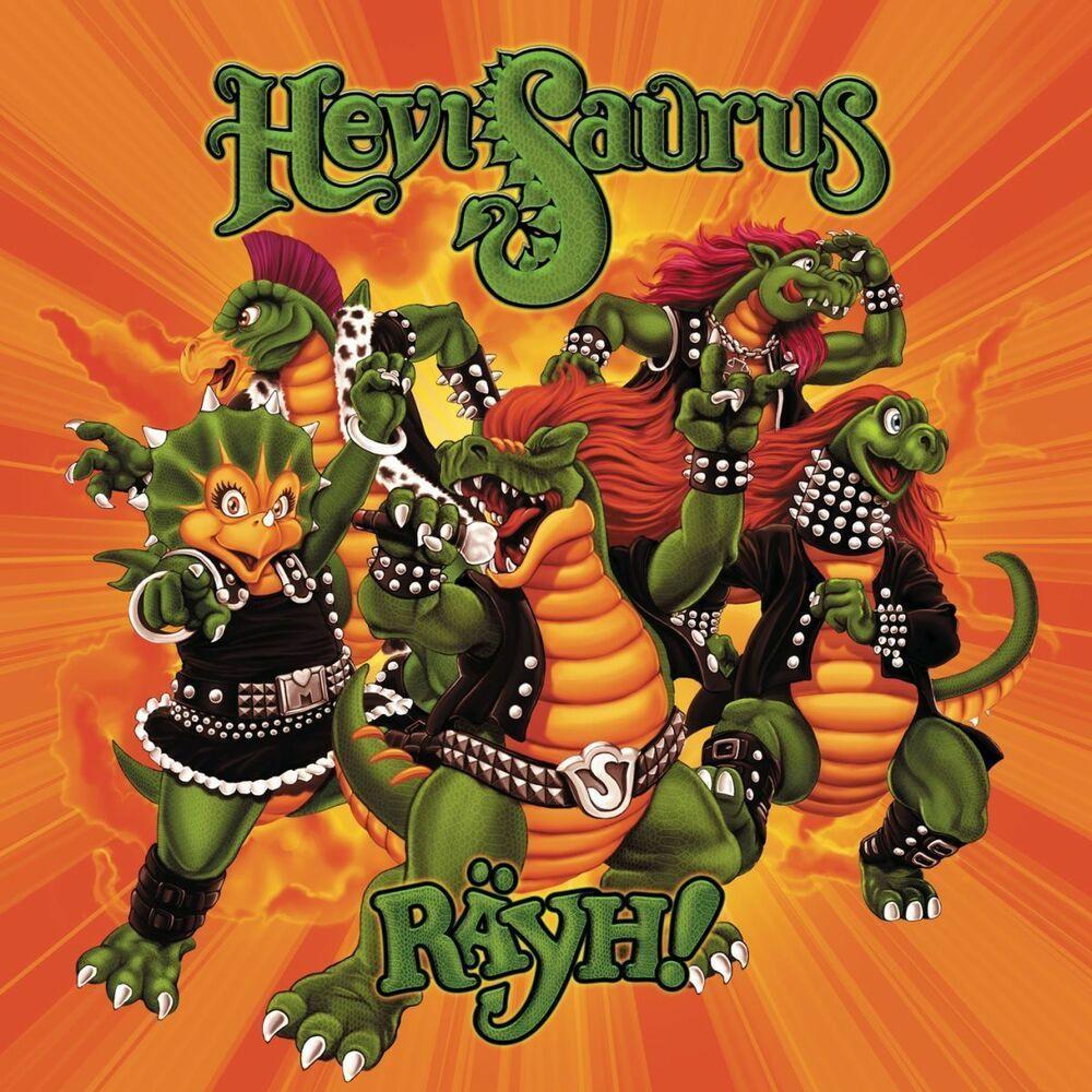 Capa do álbum "Räyh!", de Hevisaurus