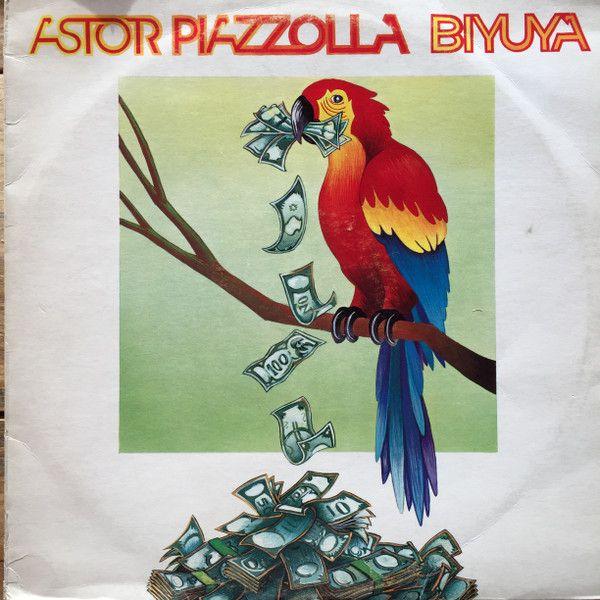 Portada de Álbum "Biyuya", de Astor Piazzolla