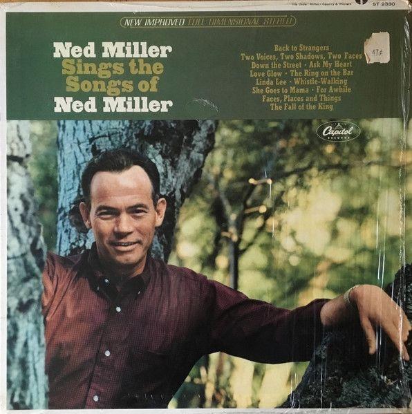 Capa do Álbum "The Songs Of Ned Miller", de Ned Miller
