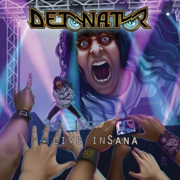 Portada de Álbum "Live InSana", de Detonator