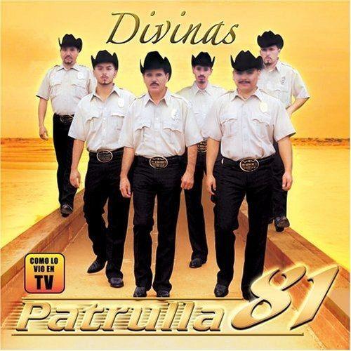 Portada de Álbum "Divinas", de Patrulla 81