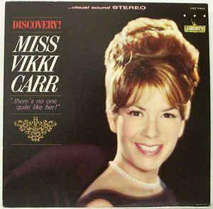 Portada de Álbum "Discovery! Miss Vikki Carr", de Vikki Carr