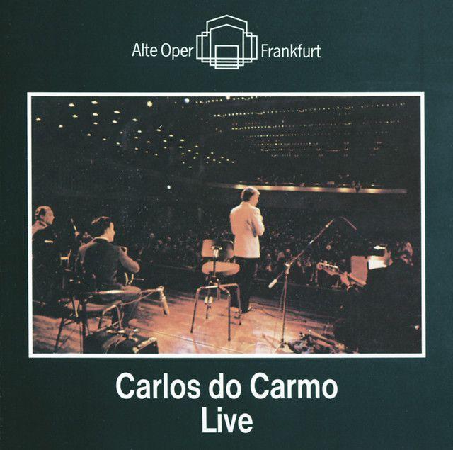 Portada del álbum "Live", de Carlos do Carmo