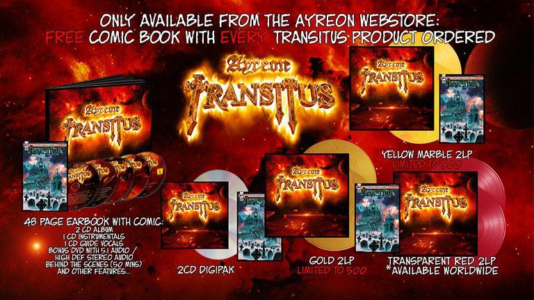 Portada de Álbum "Transitus", de Ayreon
