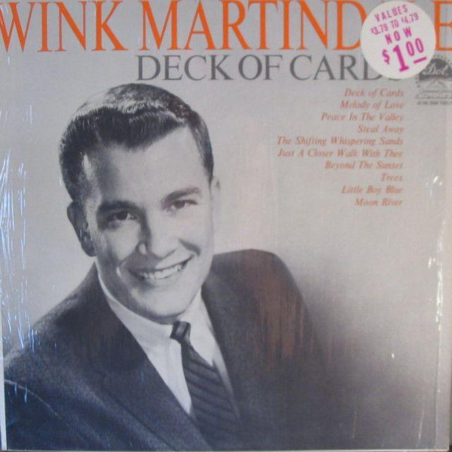 Portada de Álbum "Deck Of Cards", de Wink Martindale