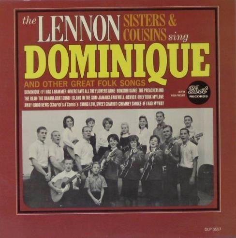 Portada de Álbum "Dominique", de The Lennon Sisters