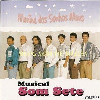 Portada de Álbum "Menina Dos Sonhos Meus", de Musical Som Sete