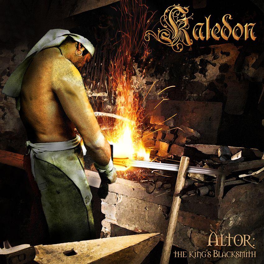 Portada de Álbum "Altor: The King's Blacksmith", de Kaledon