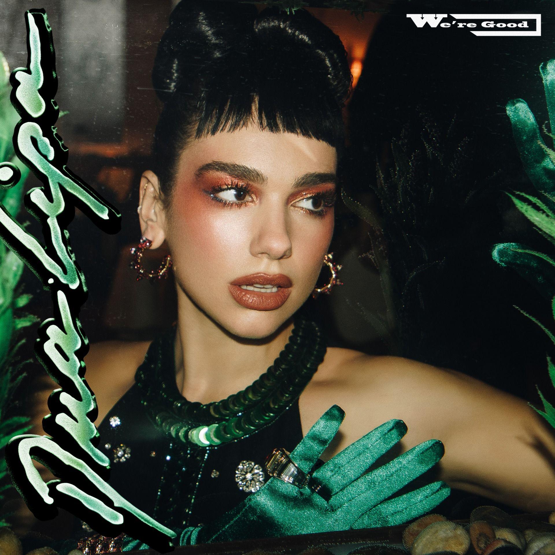 Capa do álbum "We're Good", de Dua Lipa