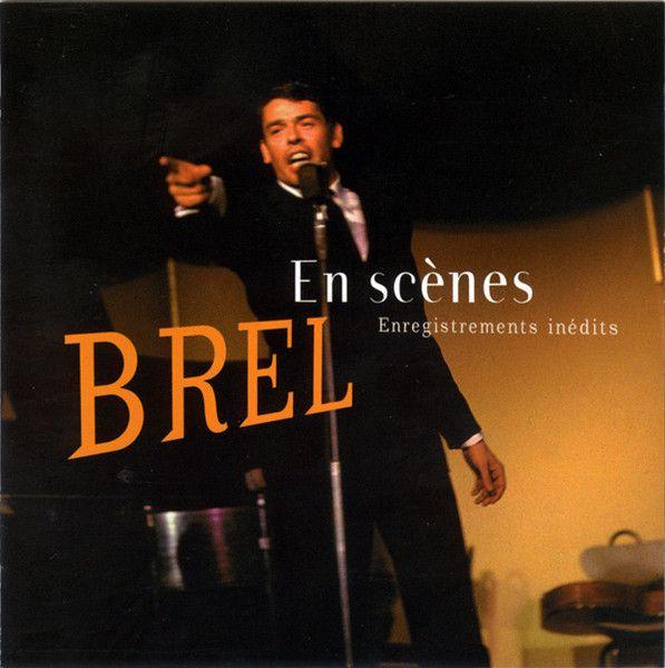 Portada de Álbum "En Scènes", de Jacques Brel